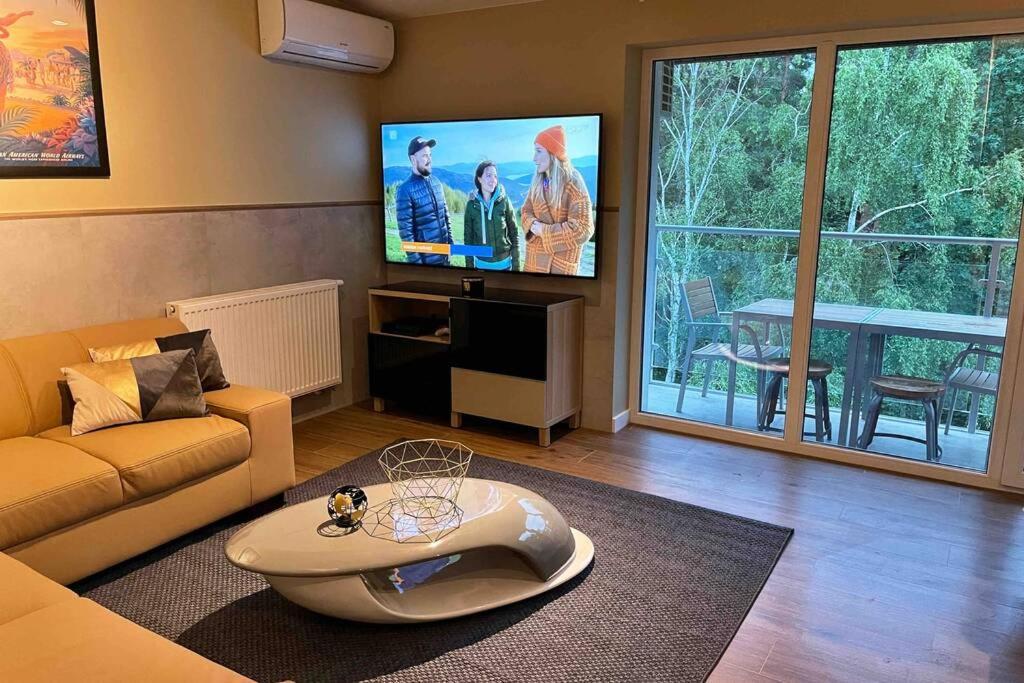 Hawaii Beach Lounge, Loft Z Jacuzzi I Tarasem - Sloneczne Tarasy W Porta Mare, Dziwnówek Kültér fotó