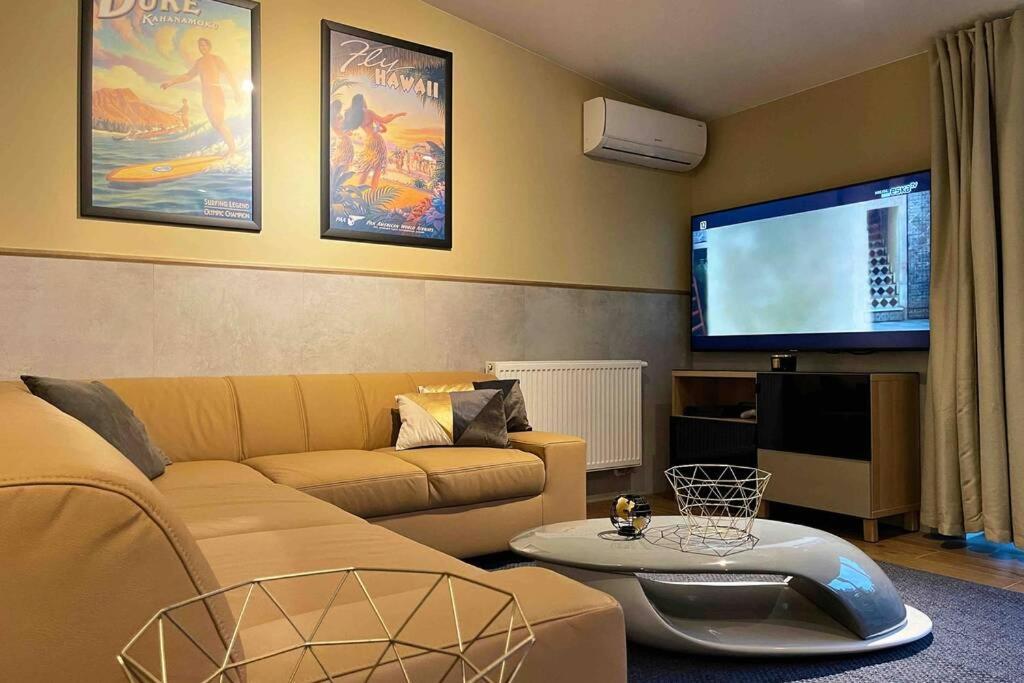 Hawaii Beach Lounge, Loft Z Jacuzzi I Tarasem - Sloneczne Tarasy W Porta Mare, Dziwnówek Kültér fotó